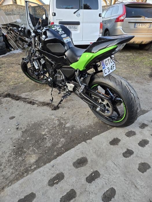 Kawasaki ninja 650 rok.2017 zarejstrowany