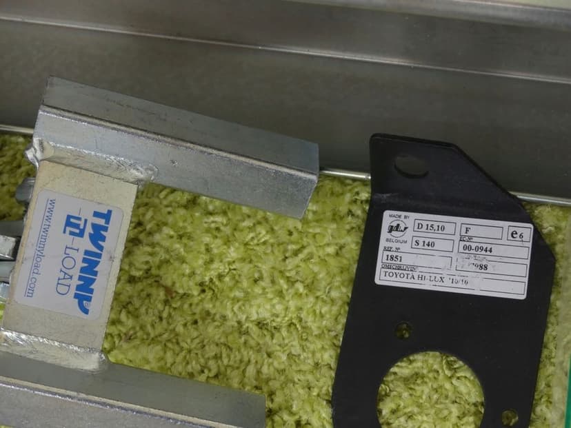 bagażnik na hak toyota hilux navara patrol twinny