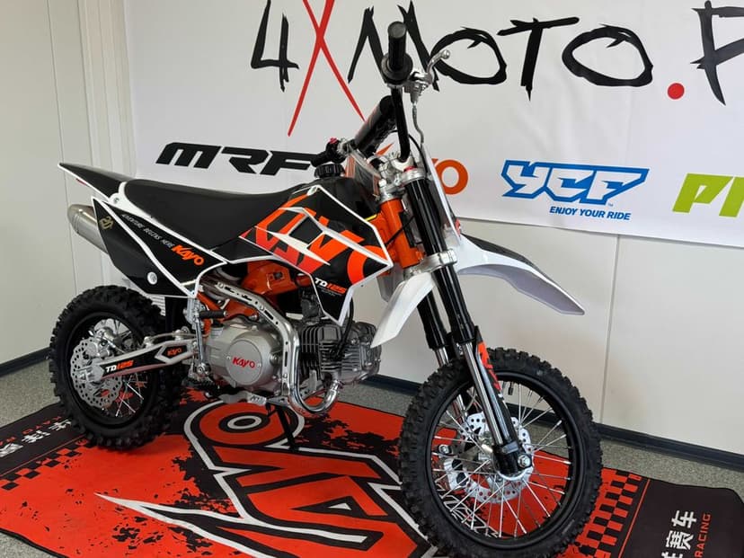 KAYO 125 TD NOWY  ! Motocykl Pit Bike MX Cross  BLACK WEEK w 4xmoto