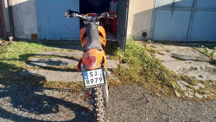 Ktm 625 sxc 2003rok zarejestrowany ubezpieczony