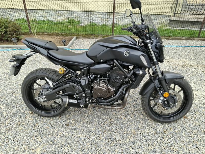 Yamaha mt07 2020r 23tys km a2