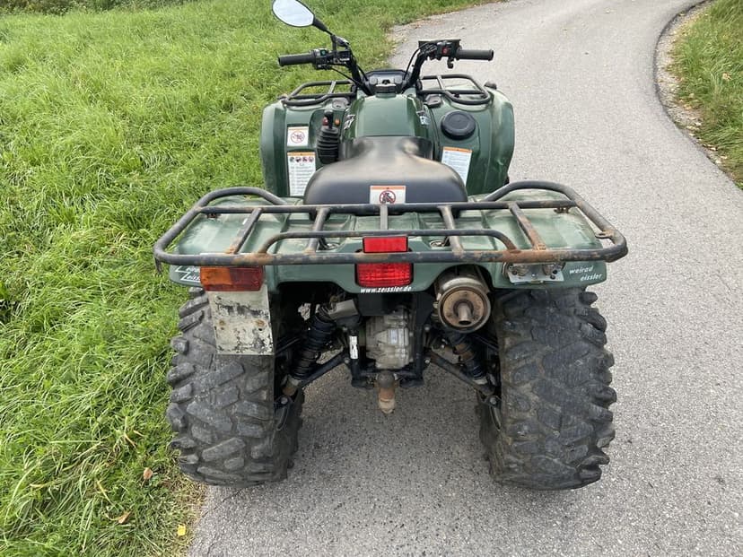 Silnik engine motor wariator sprzęgło kolektor wydech grizzly 450