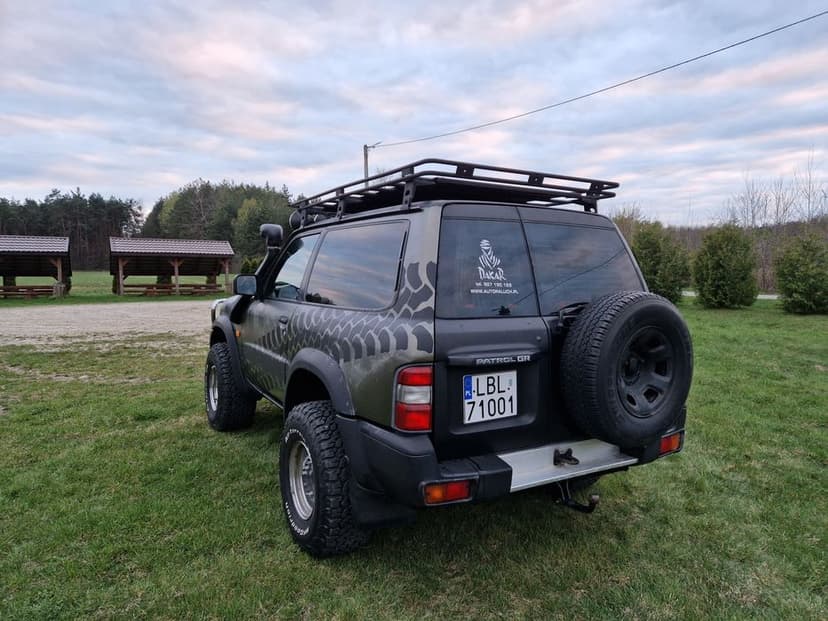 Nissan Patrol Y61 2.8 Turbodiesel Klima 4x4 Reduktor Diff lock Lift Krótki