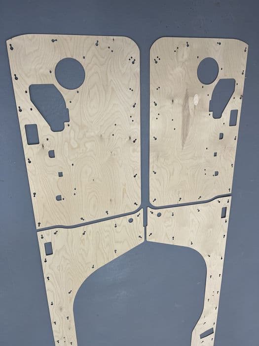 Boczki Nissan Patrol Y60 krótki short 3D 3 drzwi, wnętrze, tapicerka