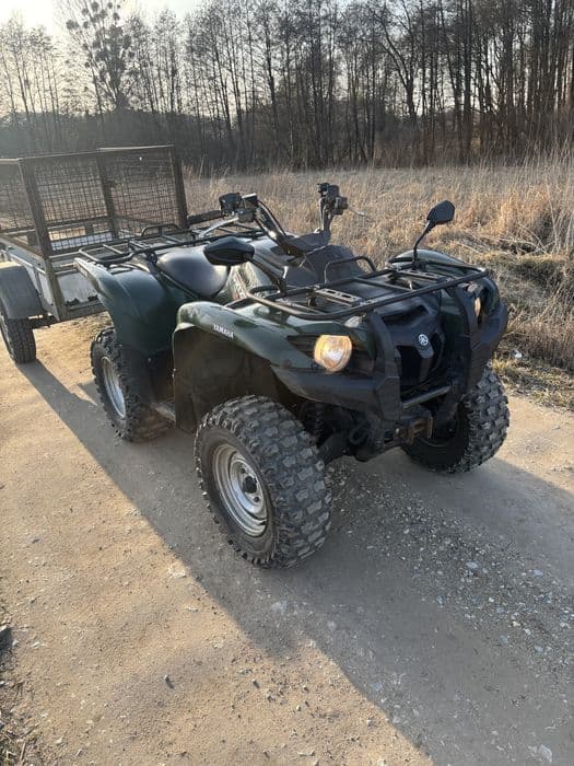Yamaha Grizzly 550 Zarejestrowany +przyczepka