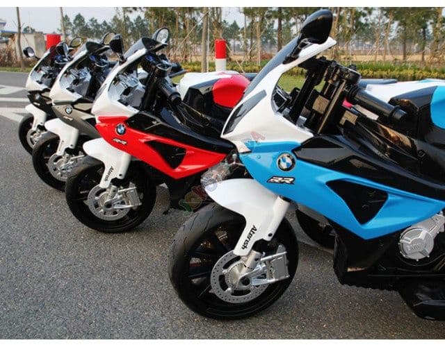 Motor dla dziecka na akumulator Ścigacz Bmw S1000rr 2x45W Koła Eva!