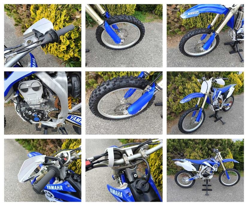 Yamaha YZ250F 2008 r. RENTHAL, transport, raty na oświadczenie!