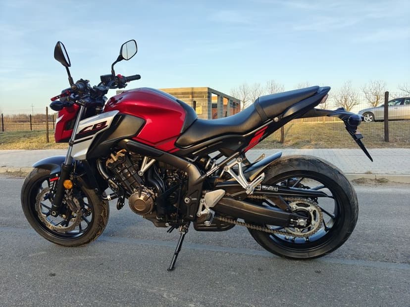 Honda CB 650 F cbf ABS LED lift piękny stan Niemcy  raty