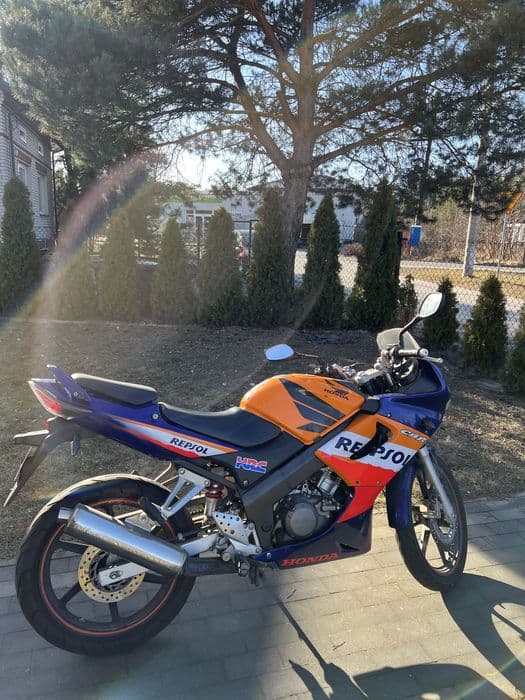 Honda cbr 125/50, 13 tyś przebiegu
