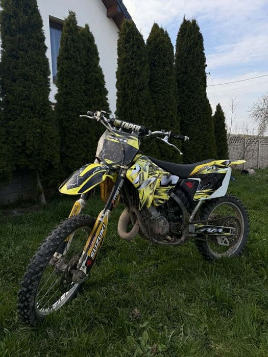 Suzuki rm125  po odbudowie
