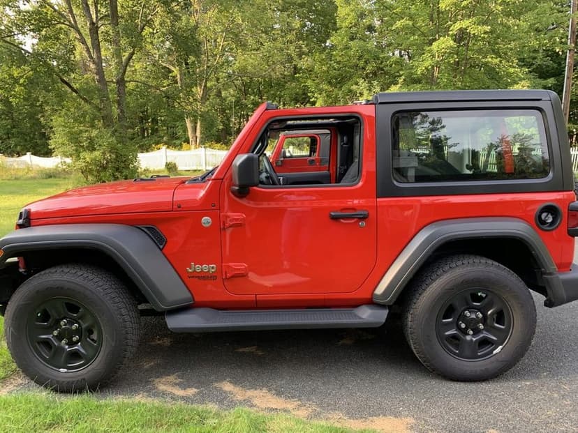 jeep wrangler jl 2018+ 2d stopnie boczne progi oem 82215145