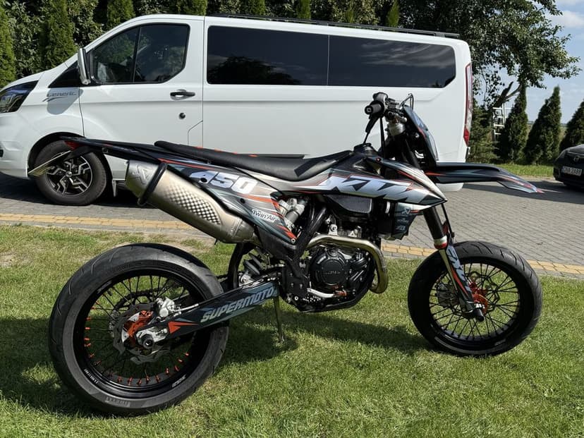 Ktm exc-f 450 kat. A2 Supermoto Enduro Akrapovič Zmienne mapy 6days