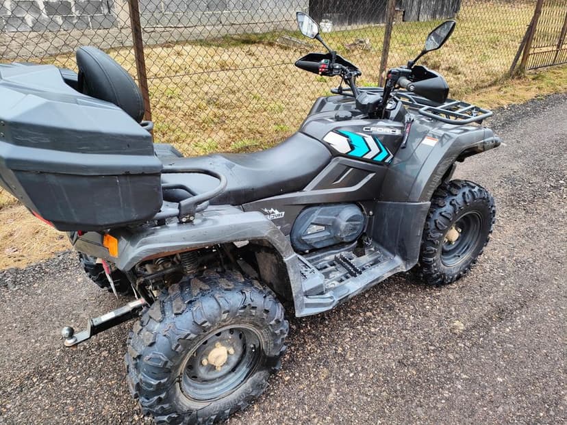 Cfmoto Cforce 450 Long 4x4 Zarejestrowany! Kufer Ledy Wyciągarka