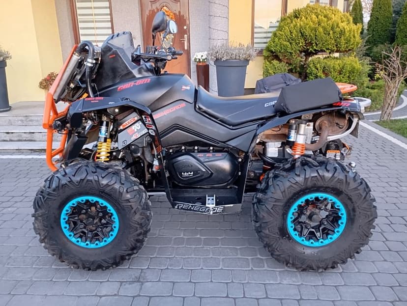 Can Am Renegade xxc 1000 4x4 wspomaganie homologacja PL