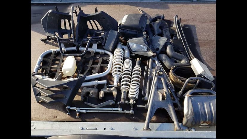 kawasaki kfx 700 wahacz os piasta siedzenie skrzynia magneto