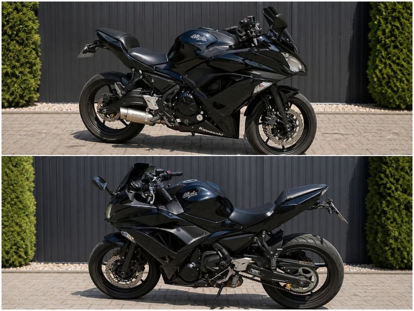Kawasaki Ninja 2017 650 ABS, zarejestrowany na A2