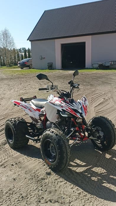 OKAZJA Yamaha Raptor 250 | Homologacja drogowa | Stan Idealny | 1100 km
