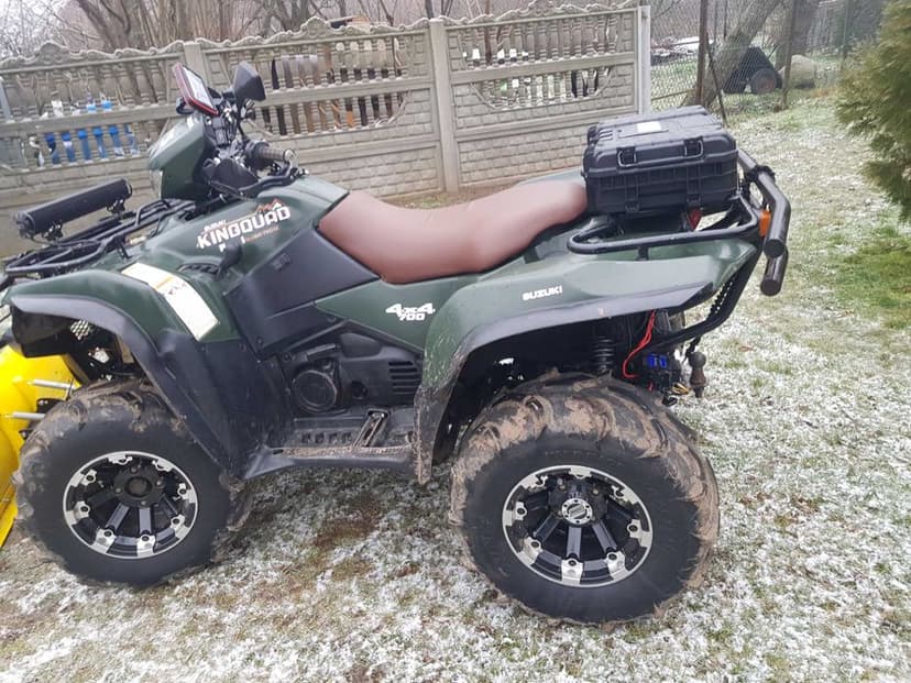 Suzuki kingquad 700 zarejestrowany