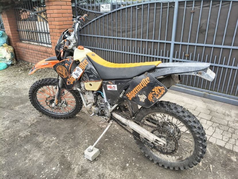 KTM exc 520 zarejestrowany okazja cena do 29.03