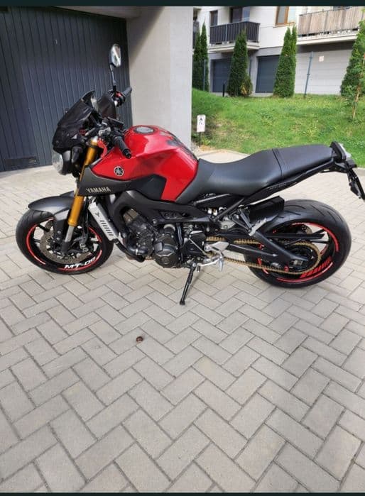 Yamaha Mt 09 - 2016 r. 124KM (po strojeniu u Cerbola w Poznaniu)