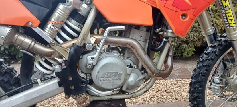 KTM 450 EXC Rok 2004 Rejestracja Szwecja