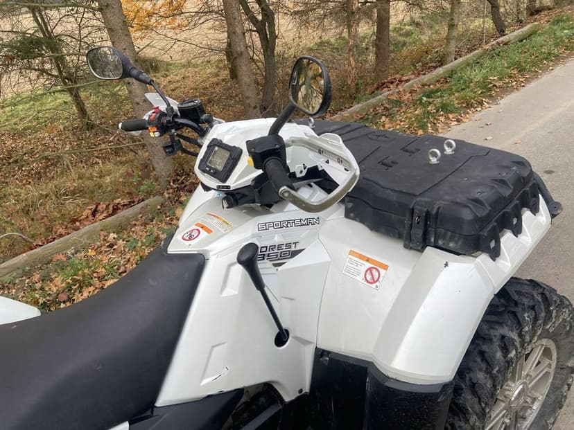 Wahacz lewy prawy zwrotnica amortyzator piasta Polaris sportsman 850