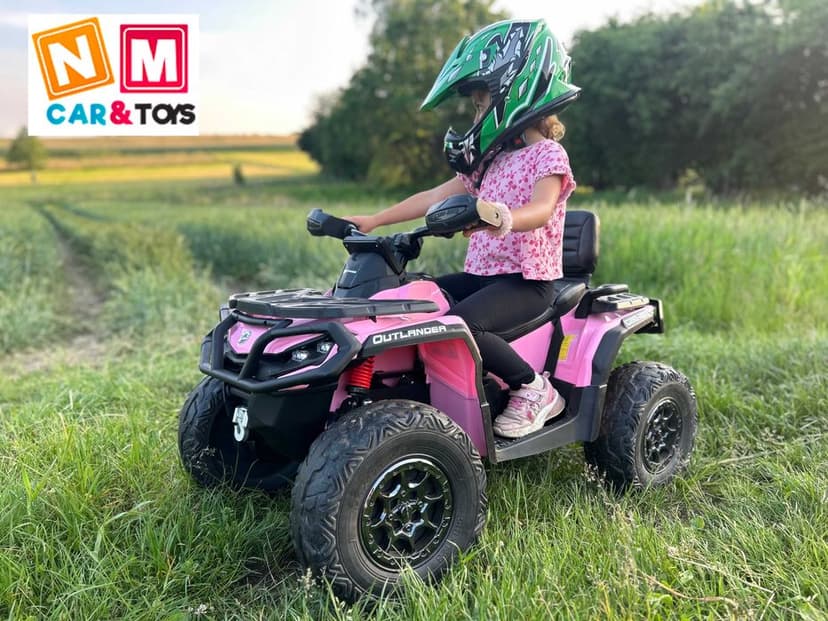 Duży Quad Can Am Outlander ATV 4x200W 24V7Ah  Auto na akumulator