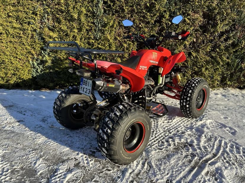 Quad Bashan 250 cm3 2014 Zarejestrowany Atv ośka czterokołowiec cross