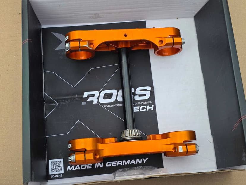 Półki zawieszenia X trig ROCS KTM sx 65 r. 21-23 offset 22mm stan BDB