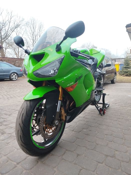 Kawasaki Ninja ZX6R 636. 2006r  LeoVince Wymieniony rozrząd