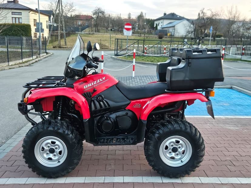 Yamaha grizzly 660 YFM660 Zadbany Homologacja Kufer Rejestracja nie 700