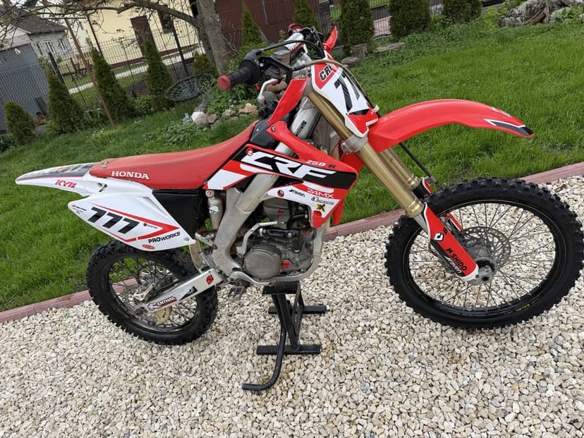 Honda crf 250 2008 jak nowa, dwa wydechy
