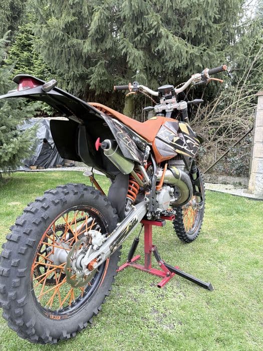 KTM EXC 125 zarejestrowany A1 i ubezpieczony (fmf, boyesen)