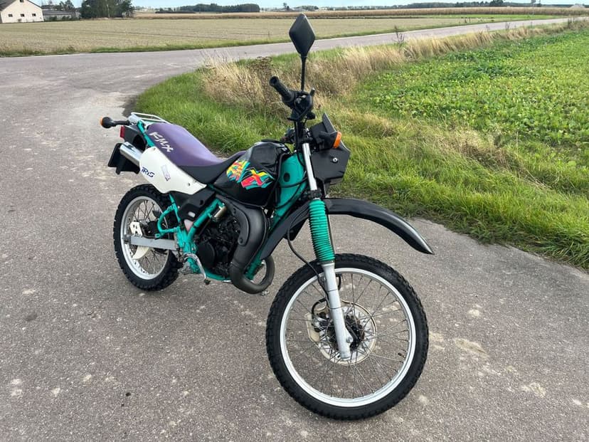 Kawasaki KMX 125 2T zarejestrowany po generalnym remoncie kat B