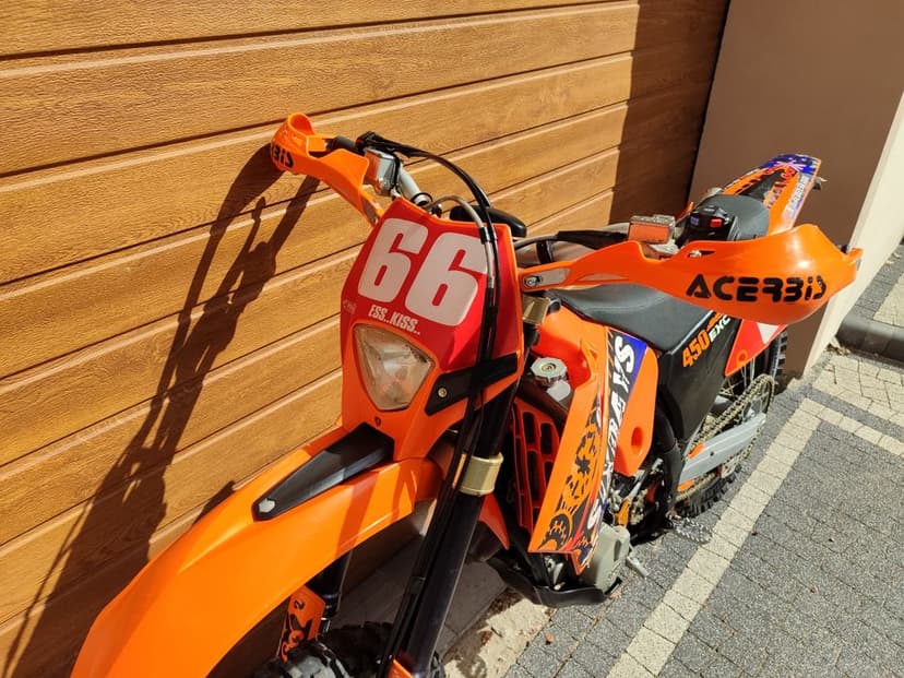 KTM Exc 450 Zarejestrowany RFS sixdays nie 525 Raty