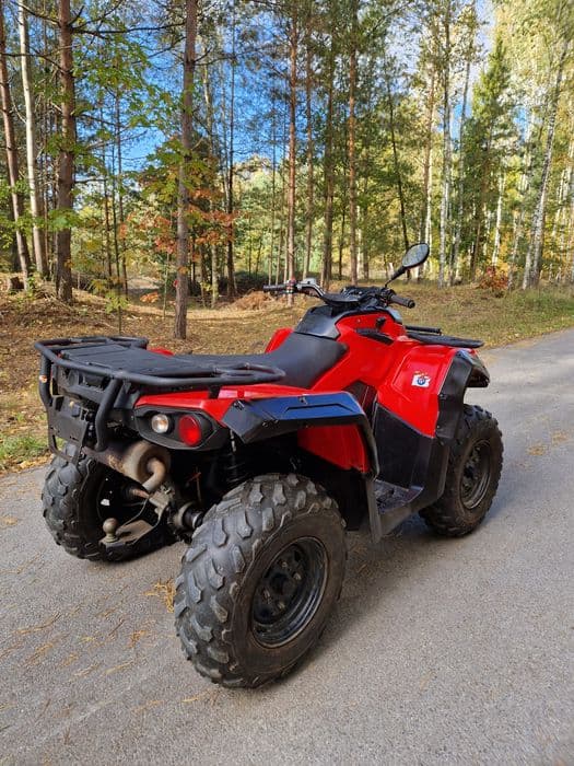 Quad 4x4 Can Am Outlander 450 Homologacja