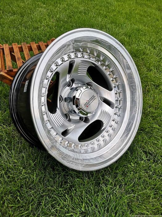 NOWE Felgi 15x8,5 6x139,7 ET -32 HRS H203 JDM Raguna Style