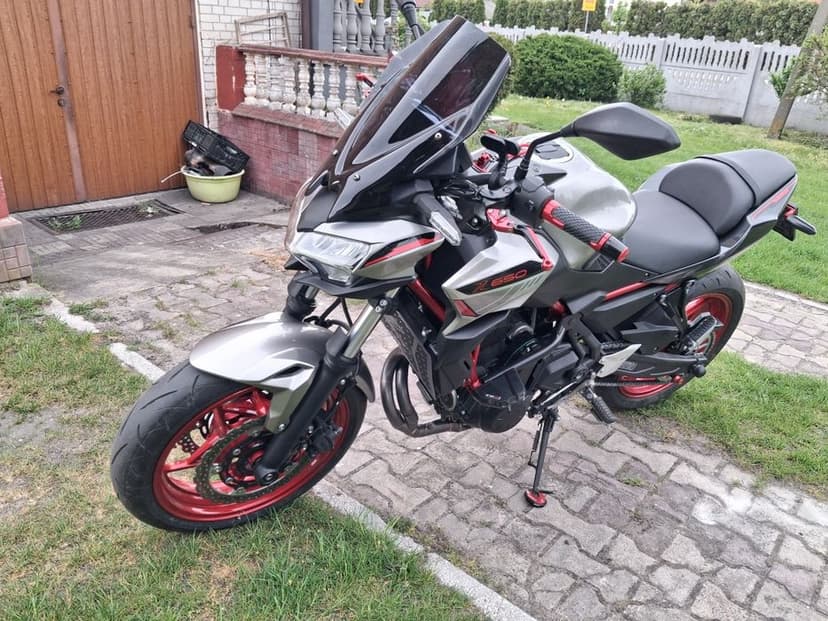 Kawasaki z650 zarejestrowane A2