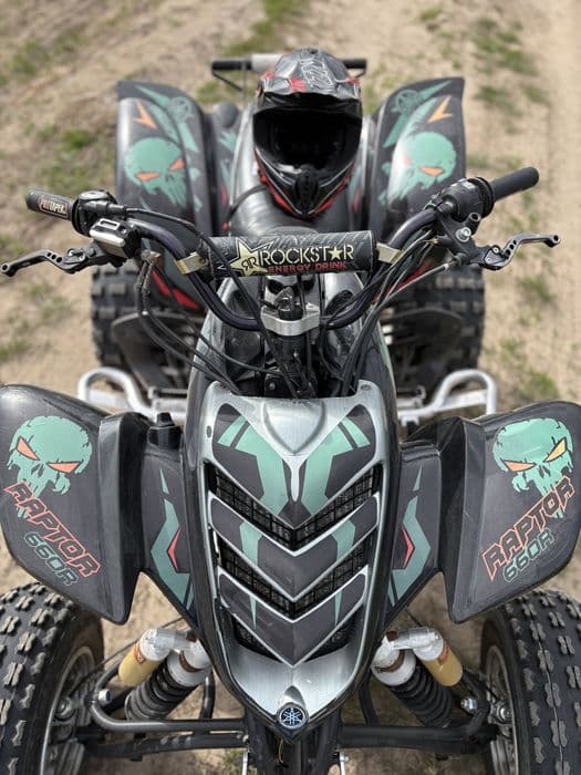Yamaha raptor 660 (zamiana na busa)