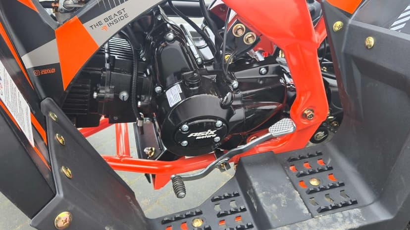 Dostawa GRATIS  w 48h !!! Asix Commander 125 cc BLACK FRIDAY