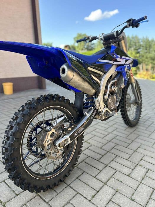 Yamaha YZF 250 z 2017 roku (mapy)