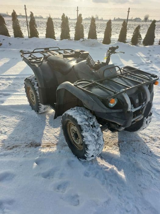 Yamaha kodiak grizzly 450 4x4 z 2006 roku z homologacja L7e.