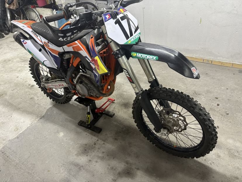 KTM SXF-250  2012r WTRYSK