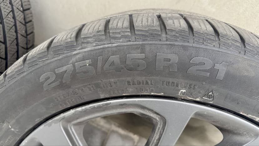 Koła zimowe Land Rover Discovery 275/45 R21 opony zimowe BMW X5