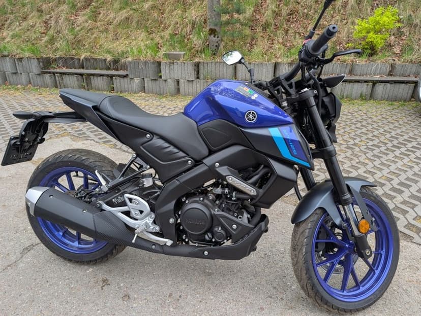 Yamaha MT-125 2024r ABS przebieg 25 km !!!! Motocykl na kat B, A1, sprzedaż  na  fa  VAT.