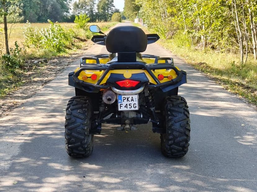 Quad Can Am Can-Am Outlander 650 MAX 4x4 wspomaganie zarejestrowany