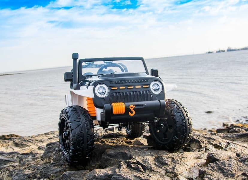 JEEP WRANGLER 4x4 Auto na akumulator | PILOT | 2-osobowy | do 100kg XL