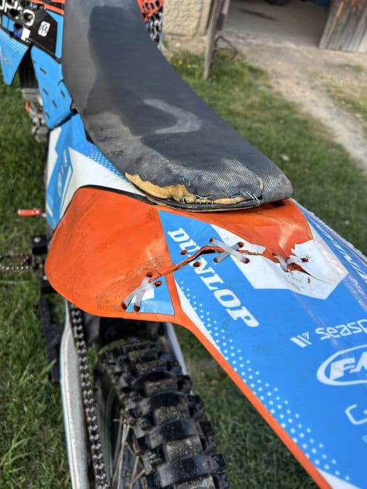Ktm sx-f sxf 250 2008 do poprawek