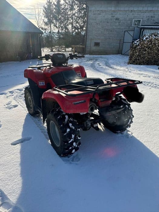 Honda Trx 500 4x4 Homologacja t3b