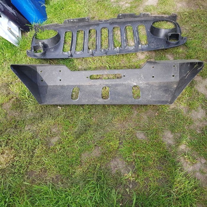 grill carbon Jeep Wrangler 06-15